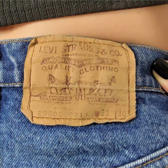 Rare Vintage 1983 Levis 20505 0217 Orange Tab Mom Jeans - Picture 4 of 9